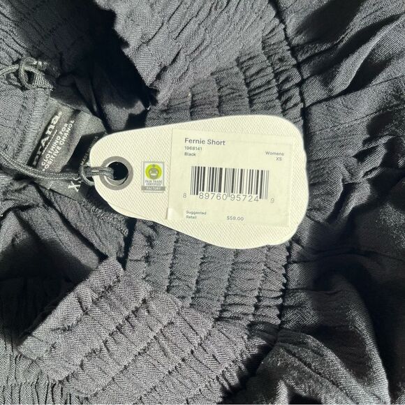 PrAna Fernie Shorts Black Pull On Sz XS NWT - Picture 12 of 13